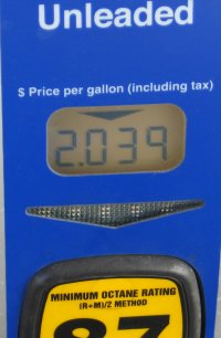 Woah, almost reasonably priced gasoline!